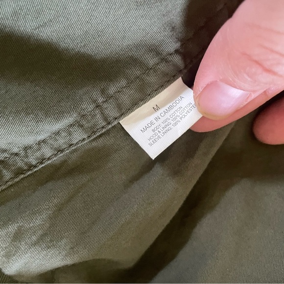 NWT Denim & Supply Ralph Lauren Native American Green Military Jacket women’s M - Picture 4 of 8